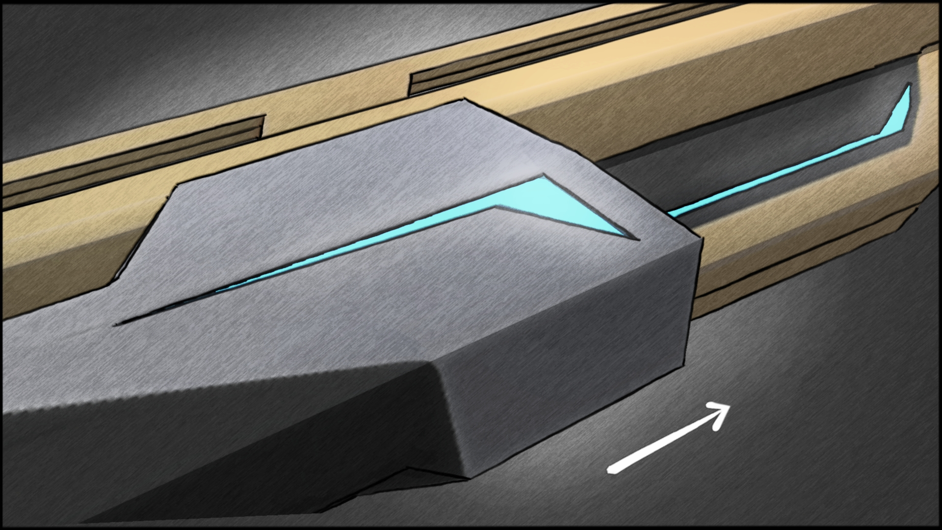 Storyboards - storyboard frame 6 by Dakota Warren